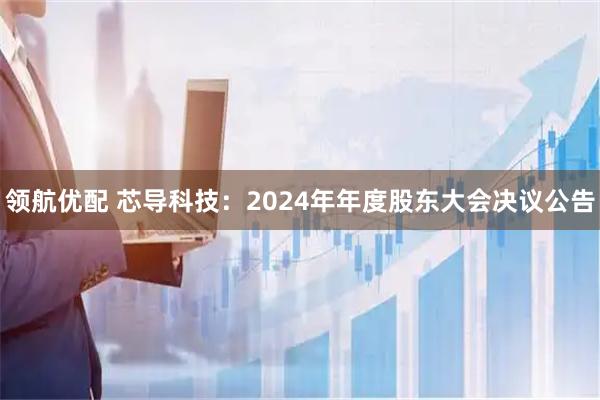 领航优配 芯导科技：2024年年度股东大会决议公告