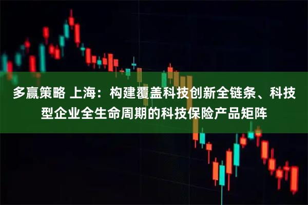 多赢策略 上海：构建覆盖科技创新全链条、科技型企业全生命周期的科技保险产品矩阵